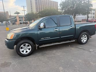 NISSAN TITAN 2005 GREEN V8