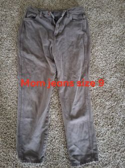 Size 9 mom jeans