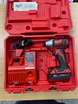Milwaukee M18 1/4" Hex Impact Driver Kit (Model 2656-20)