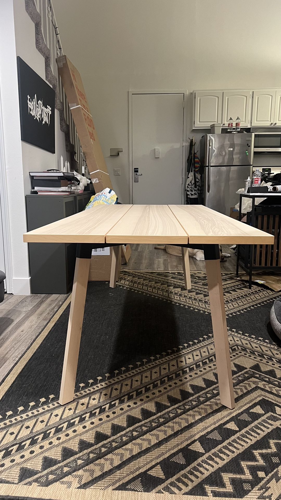 Ikea Table YPPERLIG Table, ash, 200x90 cm