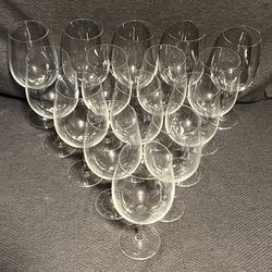 Lenox Crystal Wine Goblets, Qty 15