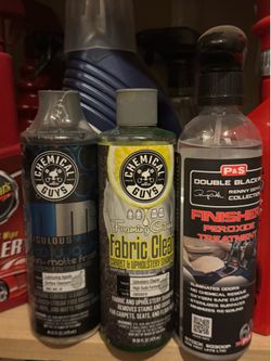 Car detail supplies