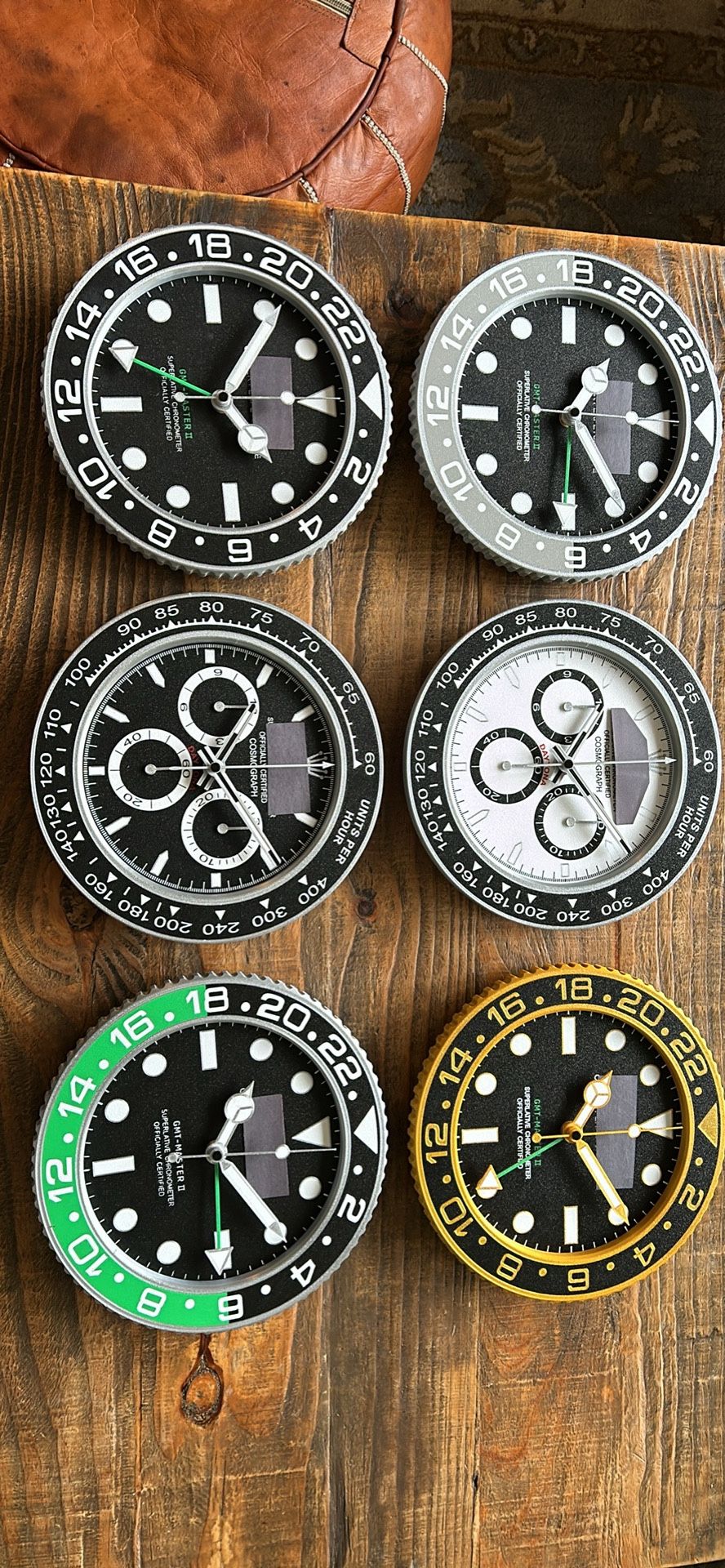Wall Clocks Fathers Day Gift Office Decoration Garage Man cave