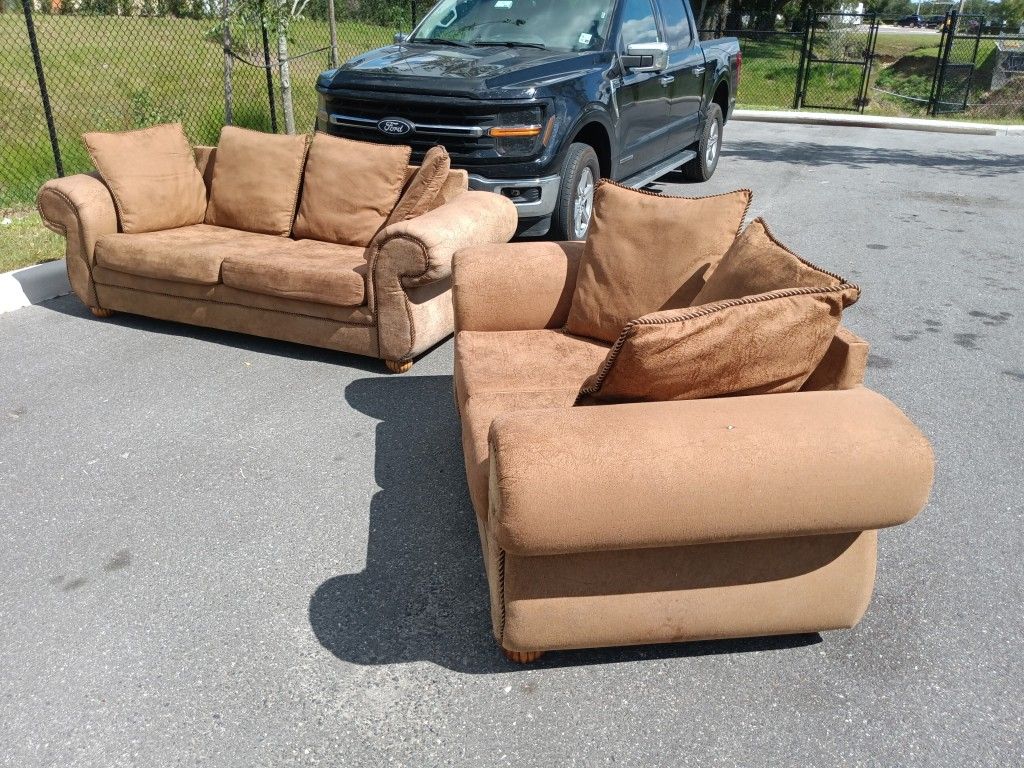 Couch and Loveseat 