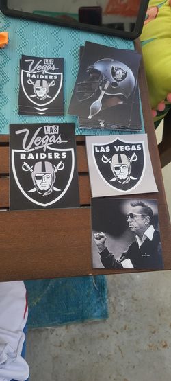 Las Vegas Raiders Sticker Custom Made. Made on high quality vinyl