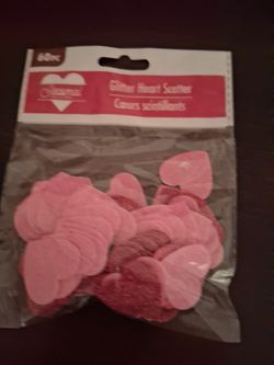 Glitter Heart Scatter