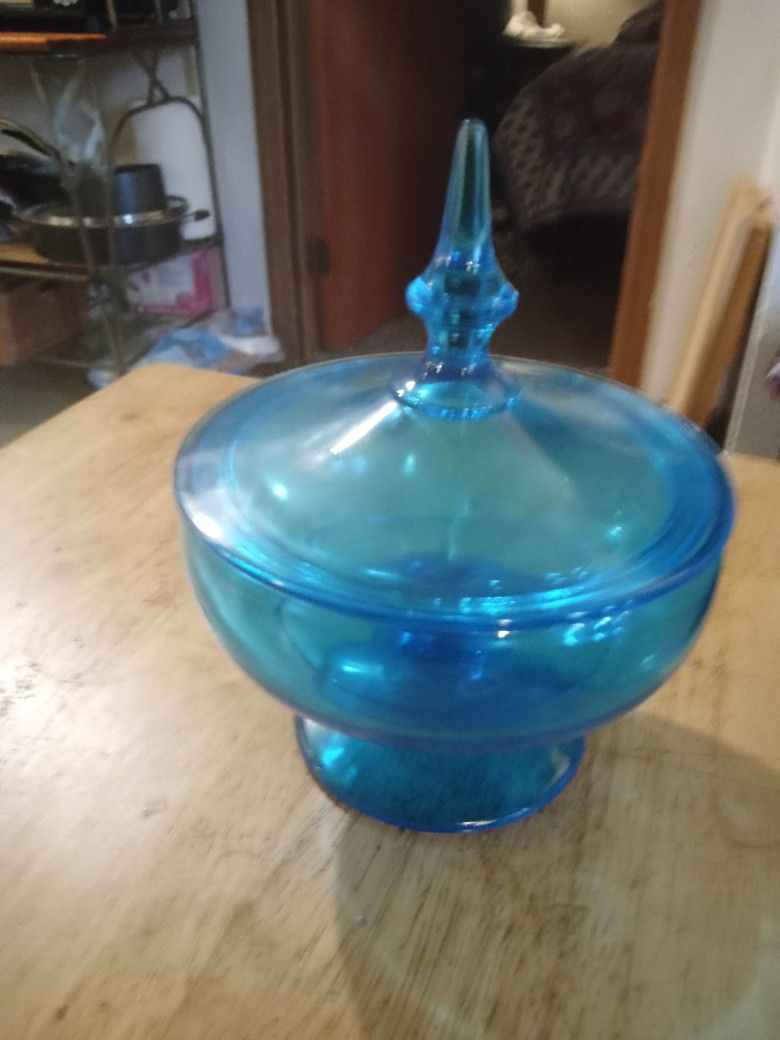 Antique Depression Glass Candy Dishes 