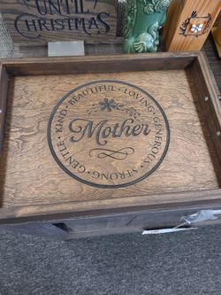 Mother's Day Gift Tray Handmade Made