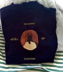 Kanye Jesus Is King Tee XL never worn or washed original packaging since release