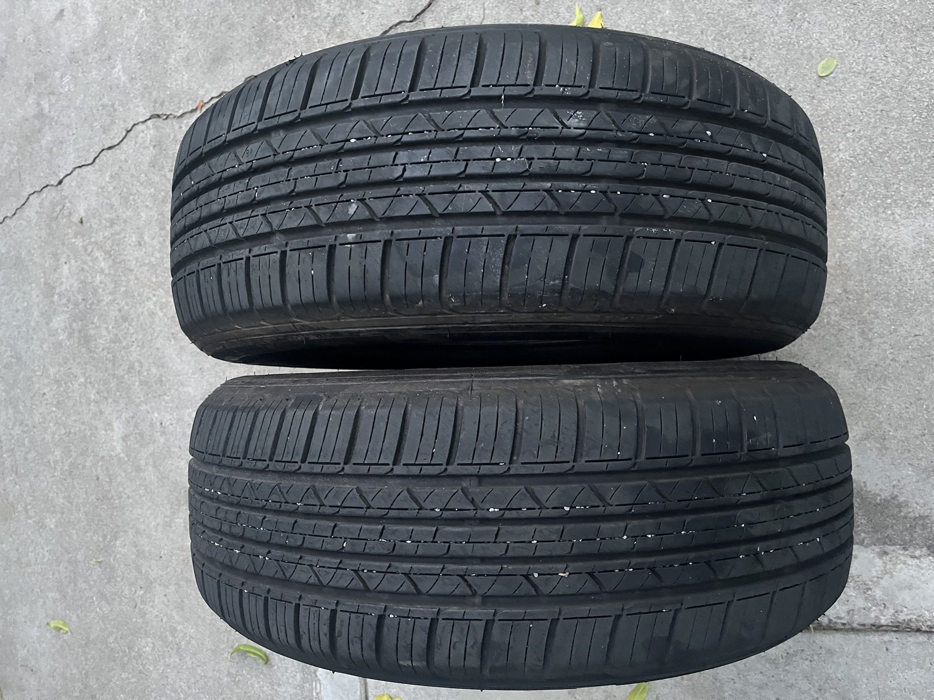 215/60R16 2 Tires Milestar