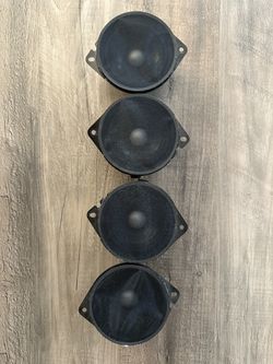 Jeep Wrangler JL OEM Mopar 3.5" Speakers (Two Pairs ) and 4” Knee Panel Speakers with Boxes