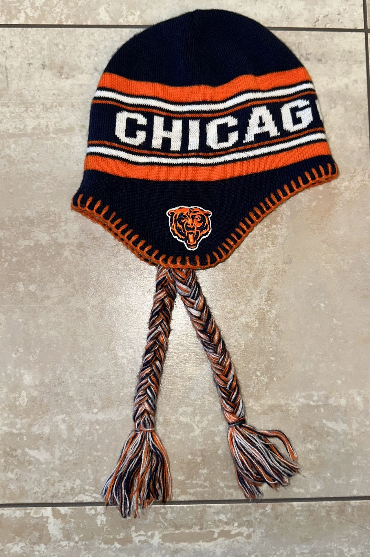 Toddler NFL TEAM APPAREL Chicago Bears Knit Hat (2-4T)