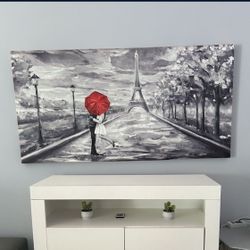 Eiffel Tower painting