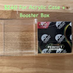 Pokemon Perfect Order Booster Box + Acrylic Case