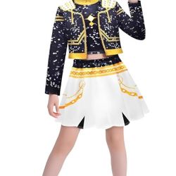 KPop Idol Cosplay Costume Rumi Mira Zoey Popular Singers Stage Costumes for Ages 3-4 Children's Costumes Black 