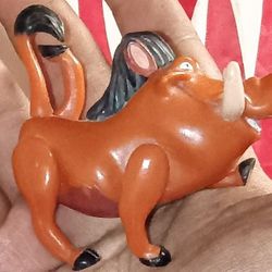 Vintage Disney The Lion King PUMBAA Warthog Figure 1994 Mattel