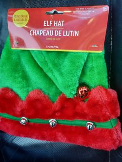 Elf Hat Adjustable  Size Kid  And Adult 