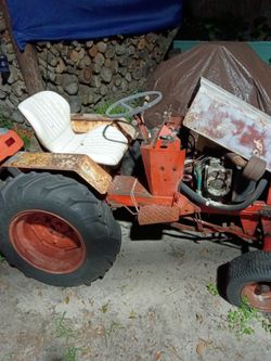Old school vintage tractor great project