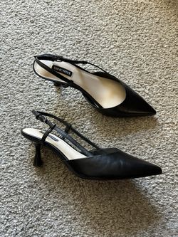 Nine West Slingback Heels 7