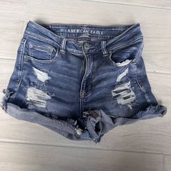 American Eagle Hi-rise Shortie Shorts Size 8