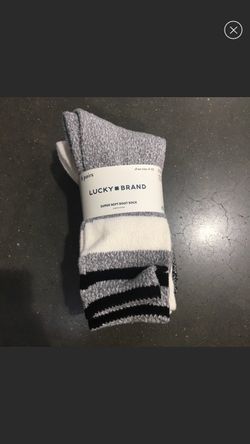 NWT Women Super Soft Boot Socks 6 Pairs