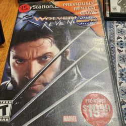 Wolverine Revenge Ps2 