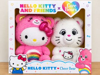 Hello Kitty x Care Bears Cheer Bear Plush Set
