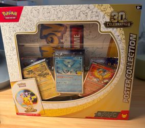 Pokémon TCG 30th Celebration Poster Collection Box