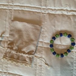 Green And Blue Bracelet 