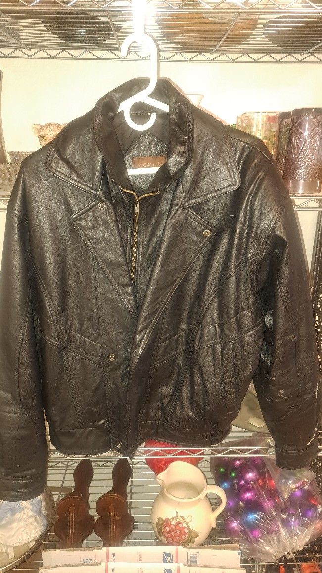 Rochi, Leather jacket Size M