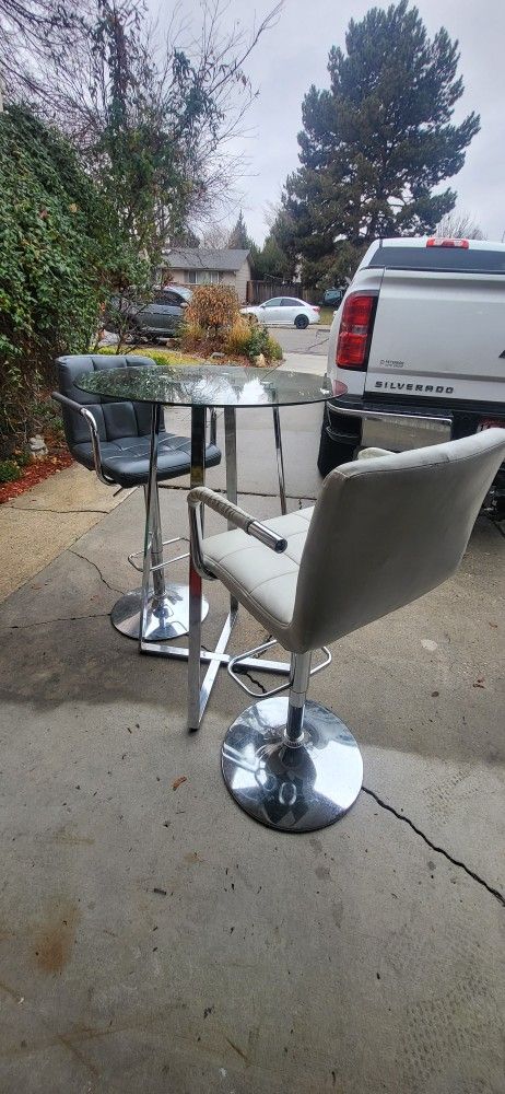 3 Piece Tall Bar/Bristo Set