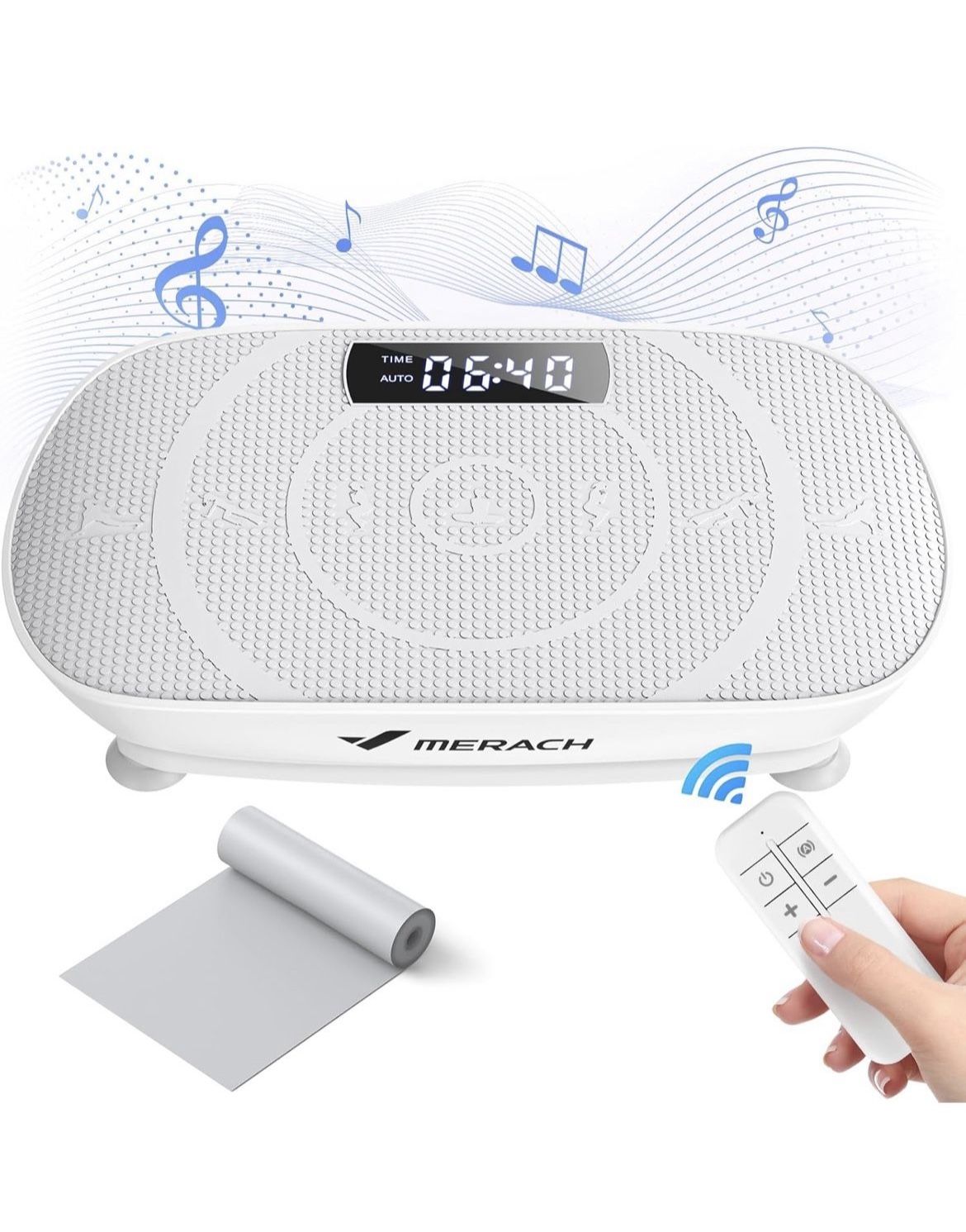 MERACH Vibration Plate Exercise Machine, Whole Body Workout Equipment