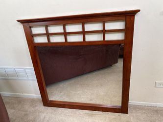 Cherrywood Dresser Mirror