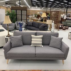 Moe’s Lilou Sofa Light Grey