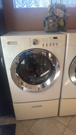 Washer and dryer