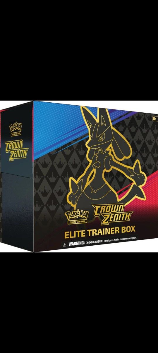 Pokemon Crown Zenith Elite Trainer Box