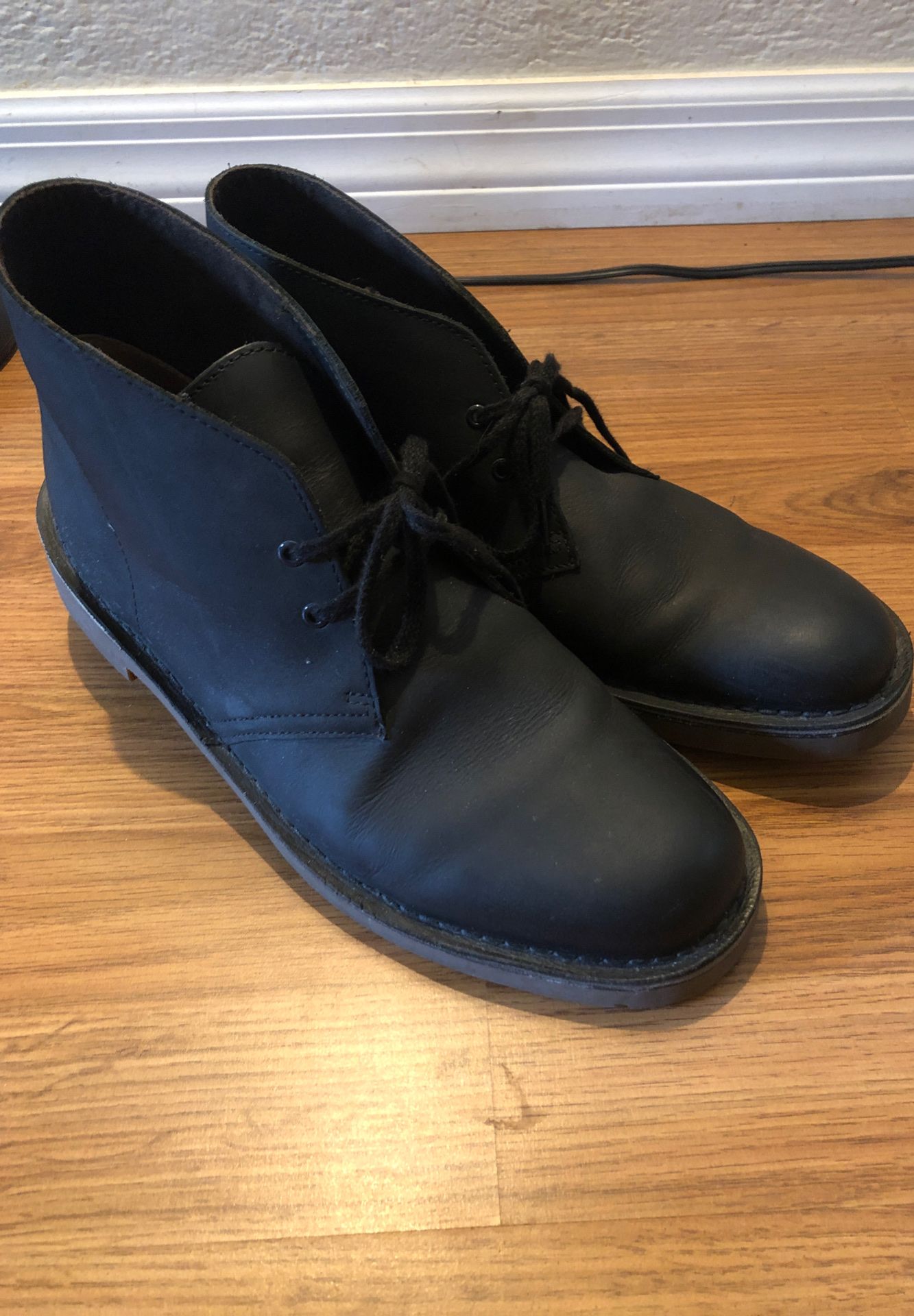 Clark’s black leather Bushacre 2 Boots