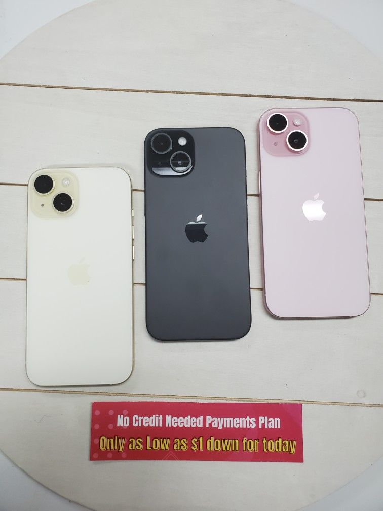 Apple Iphone 15 PAYMENTS AVAILABLE FOR AS LOW AS $1 DOWN NO CREDIT NEEDED