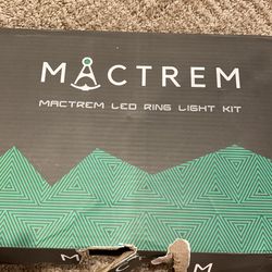 Mactrem Led Ring Light Kit