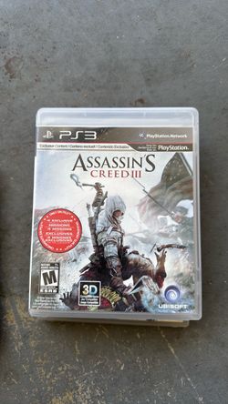Assassin's Creed III PS3
