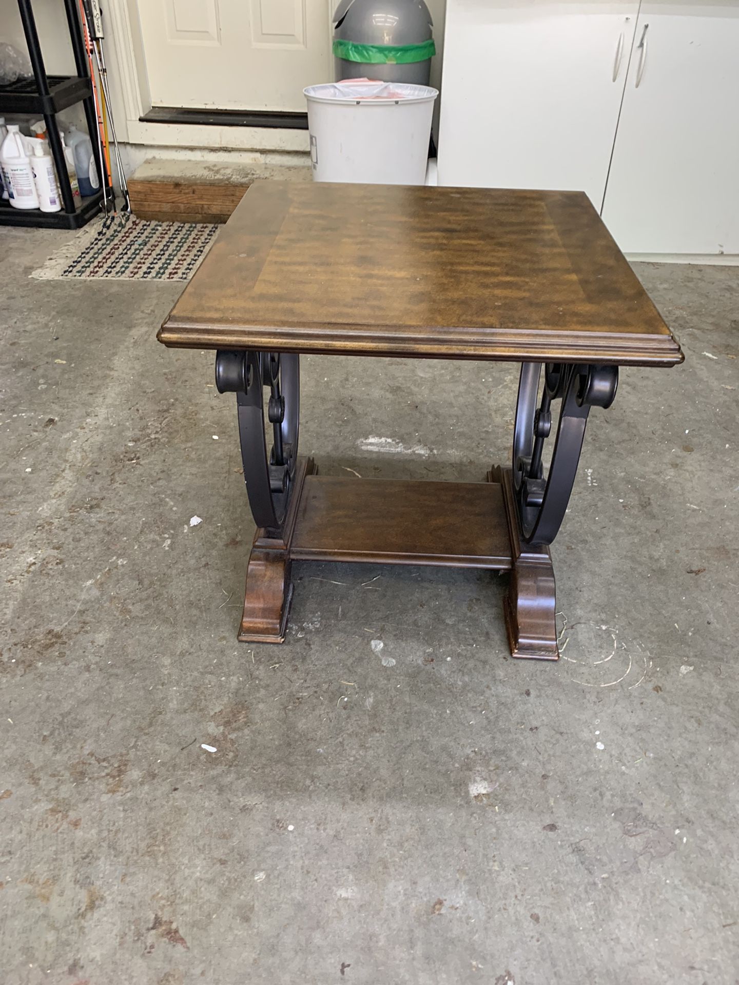 Oak Antique End Table