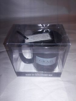 Lighthouse Christian GRAD Badge of Faith Ceramic Mug