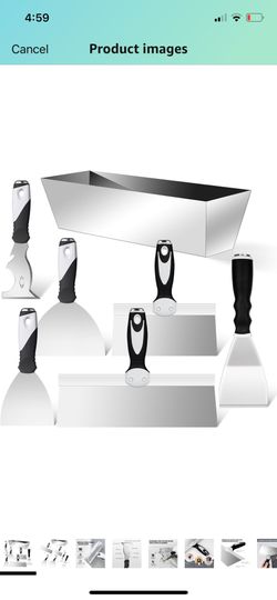 7 Piece Drywall Knife Set