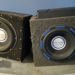 Power Acoustics 12 Inch Subs And 1000w Amp