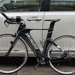 Specialized Shiv Comp triathlon Road Bike  Size small 52CM Sram Rival components Carbon fiber MOVING
