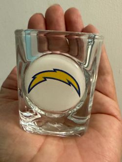 Chargers shot glass