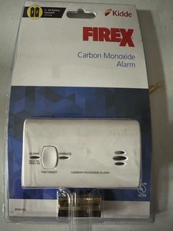 Kidde KN-COB-LP2 Carbon Monoxide Alarm Battery Operated 2 AA Included White 85dB