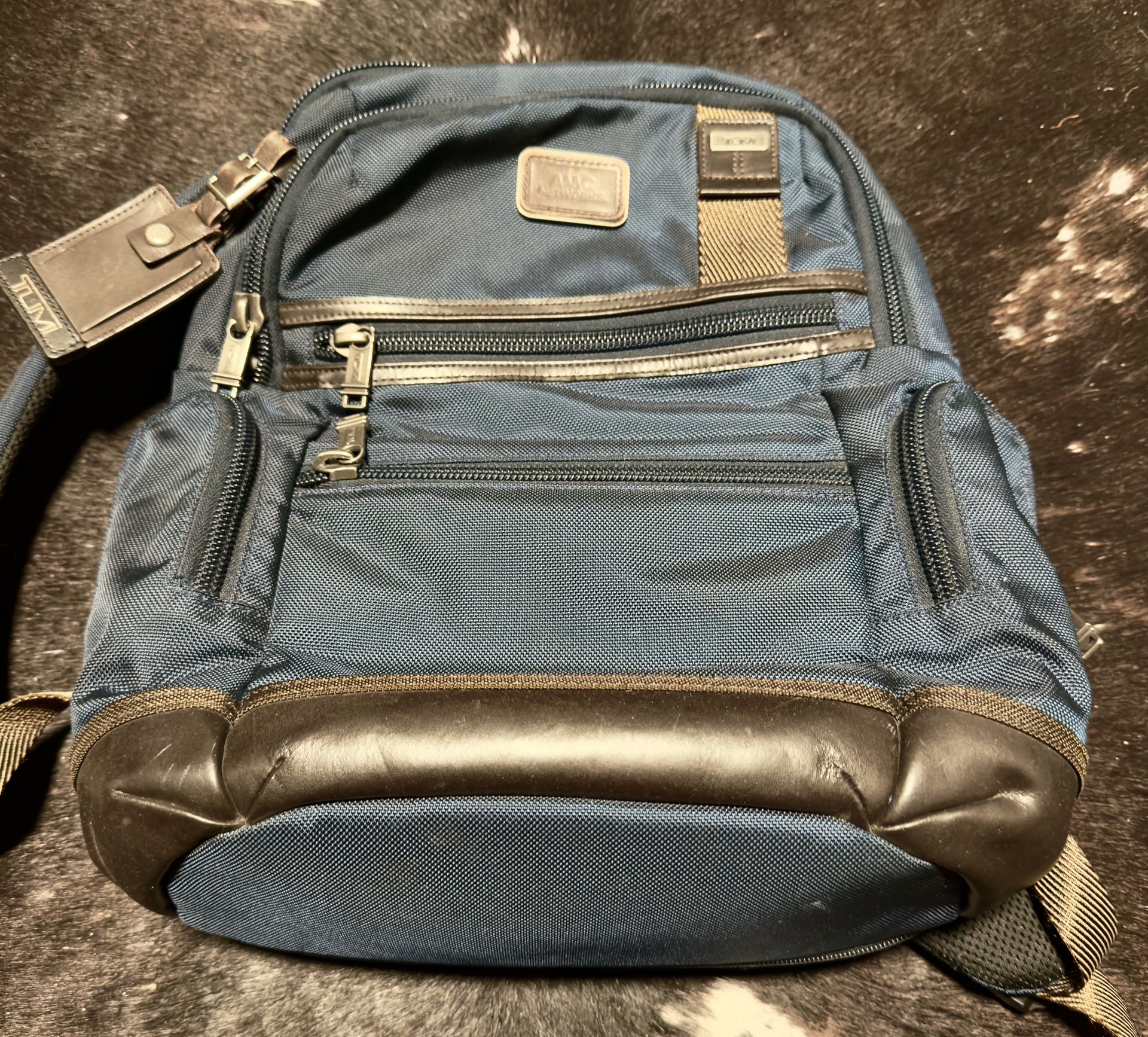 TUMI Alpha Bravo Backpack Blue