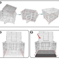 Large Dog Cage
