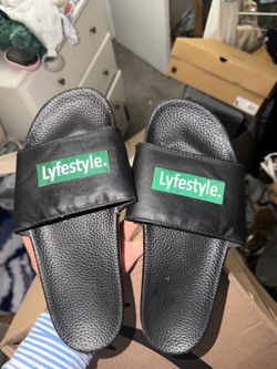 NYC brand (Lyfestyle) slides (Unisex) women size 11